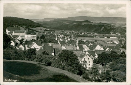 Alte Ansichtskarte Stühlingen, Gesamtansicht