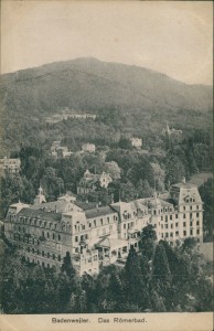 Alte Ansichtskarte Badenweiler, Das Römerbad