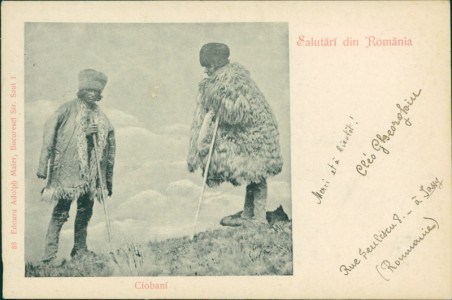 Alte Ansichtskarte Salutari din Romania, Ciobani