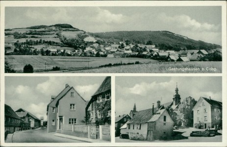 Alte Ansichtskarte Sonnefeld-Gestungshausen, Mehrbildkarte