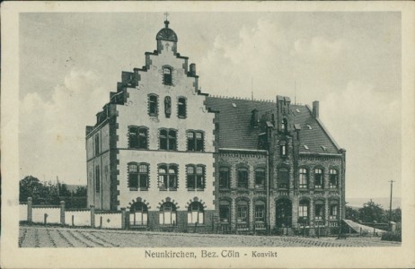 Alte Ansichtskarte Neunkirchen, Bez. Cöln, Konvikt