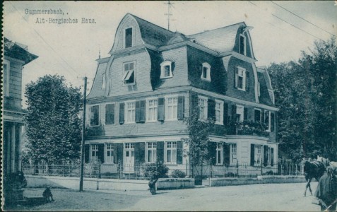 Alte Ansichtskarte Gummersbach, Alt-Bergisches Haus
