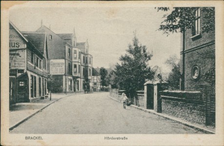 Alte Ansichtskarte Dortmund-Brackel, Hörderstraße