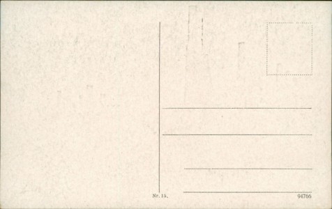 Adressseite der Ansichtskarte Königshütte / Chorzów, Die Königshütte