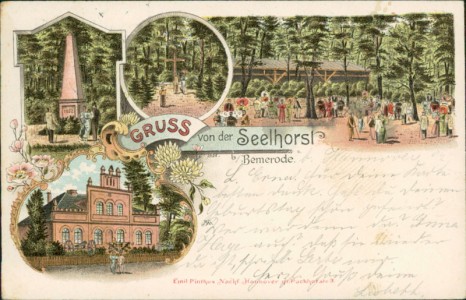 Alte Ansichtskarte Hannover-Bemerode, Seelhorst b. Bemerode