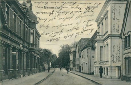 Alte Ansichtskarte Bramsche, Neustadt