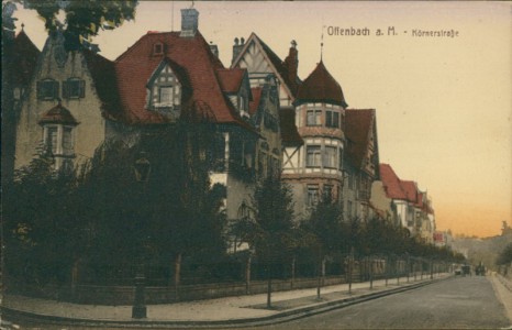 Alte Ansichtskarte Offenbach am Main, Körnerstraße