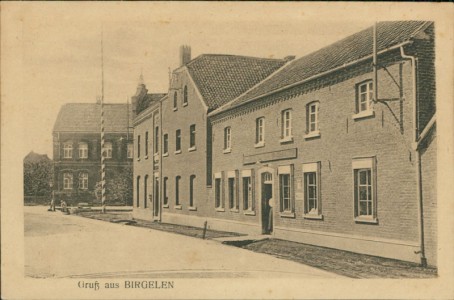 Alte Ansichtskarte Wassenberg-Birgelen, Teilansicht