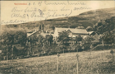 Alte Ansichtskarte Heidelberg-Speyererhof, Speyerershof