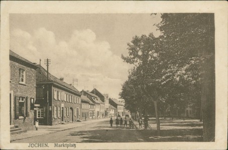 Alte Ansichtskarte Jüchen, Marktplatz