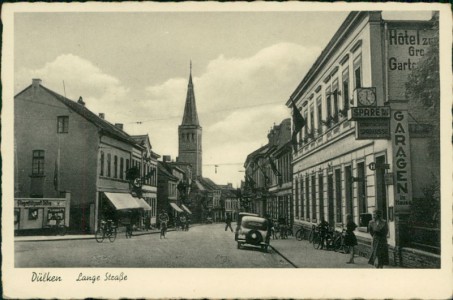 Alte Ansichtskarte Viersen-Dülken, Lange Straße