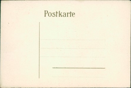 Adressseite der Ansichtskarte Prüm, Einjährige 1913