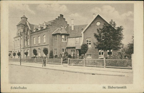 Alte Ansichtskarte Willich-Schiefbahn, St. Hubertusstift