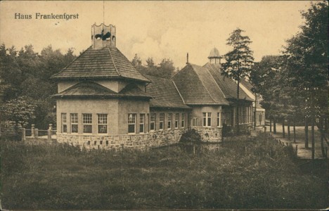 Alte Ansichtskarte Bergisch Gladbach-Frankenforst, Wald-Hotel-Restaurant Haus Frankenforst