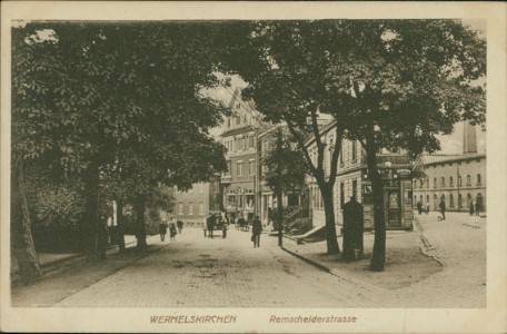 Alte Ansichtskarte Wermelskirchen, Remscheiderstrasse