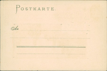 Adressseite der Ansichtskarte Weiden i.d.OPf., Marktplatz m. Rathaus, Wappen