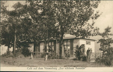 Alte Ansichtskarte Kleve, Café auf dem Vossenberg "Zur schönen Aussicht"