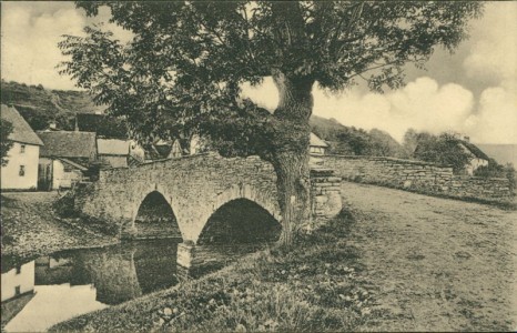 Alte Ansichtskarte Adenau Antweiler, Brücke
