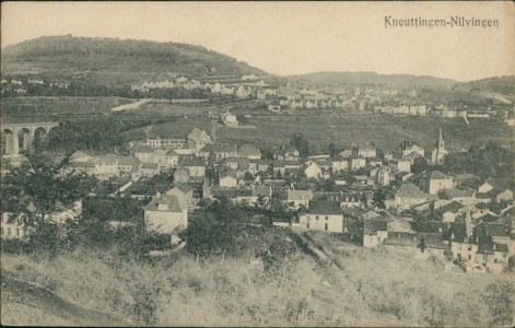 Alte Ansichtskarte Knutange-Nilvange / Kneuttingen-Nilvingen, Panorama