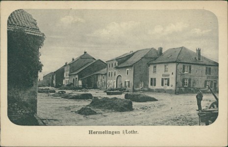 Alte Ansichtskarte Hermelange / Hermelingen, Teilansicht