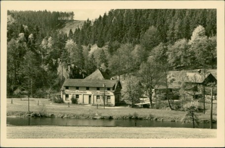 Alte Ansichtskarte Berga/Elster, Sommerfrische