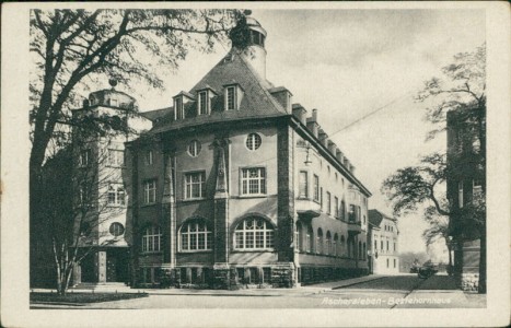 Alte Ansichtskarte Aschersleben, Bestehornhaus