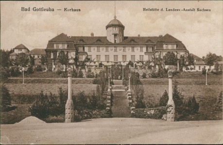 Alte Ansichtskarte Bad Gottleuba-Berggießhübel, Kurhaus