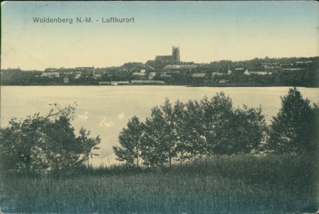 Alte Ansichtskarte Woldenberg / Dobiegniew, Luftkurort