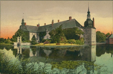 Alte Ansichtskarte Dorsten-Wulfen, Schloß Lembeck