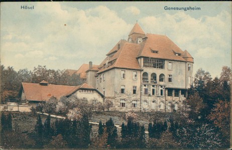 Alte Ansichtskarte Ratingen-Hösel, Genesungsheim