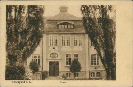 Alte Ansichtskarte Extertal-Bösingfeld, Schule