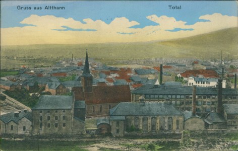 Alte Ansichtskarte Altthann / Vieux-Thann, Total