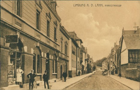 Alte Ansichtskarte Limburg a.d. Lahn, Parkstrasse