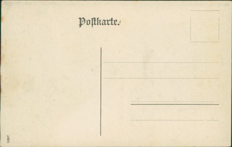 Adressseite der Ansichtskarte Simmern, Schinderhannesturm