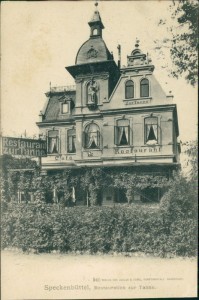Alte Ansichtskarte Speckenbüttel, Restauration zur Tanne