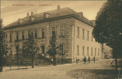 Alte Ansichtskarte Meisenheim (Glan), Lateinschule