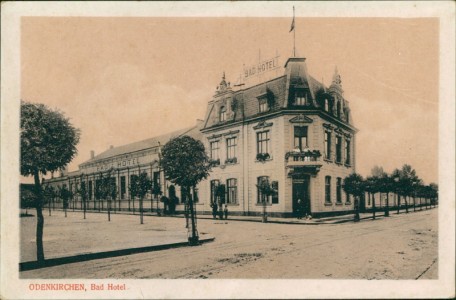 Alte Ansichtskarte Odenkirchen, Bad Hotel