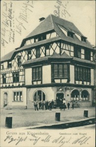 Alte Ansichtskarte Kippenheim, Gasthaus zum Engel
