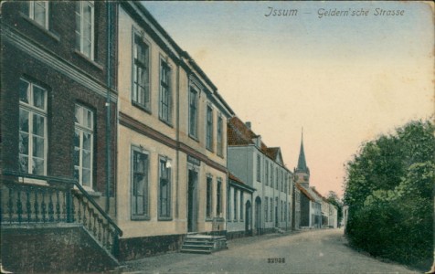 Alte Ansichtskarte Issum, Geldern'sche Strasse