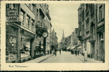 Alte Ansichtskarte Wesel, Viehtorstrasse