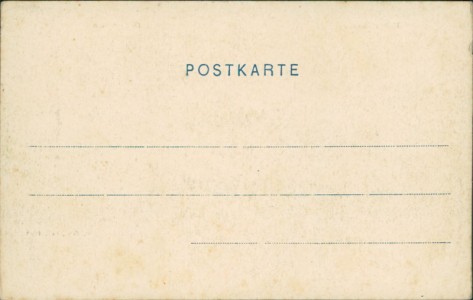 Adressseite der Ansichtskarte Reinhardsmunster-Haberacker, Totalansicht mit Ochsenstein