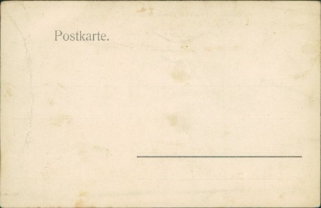 Adressseite der Ansichtskarte Pfalzburg-Dreihäuser / Phalsbourg-Trois-Maisons, Gastwirtschaft von Victor Ober