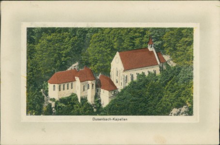 Alte Ansichtskarte Rappoltsweiler / Ribeauvillé, Dusenbach-Kapellen