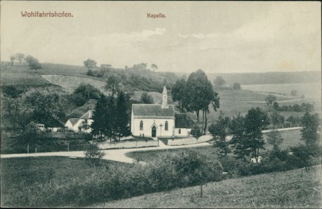 Alte Ansichtskarte Reichshofen / Reichshoffen, Wohlfahrtshofen, Kapelle