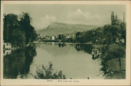 Alte Ansichtskarte Jena, Blick nach dem Jenzig