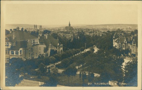 Alte Ansichtskarte Naumburg (Saale), Totalansicht
