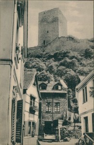 Alte Ansichtskarte Wiesbaden-Sonnenberg, Teilansicht