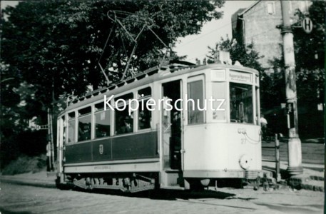 Alte Ansichtskarte Remscheid, Straßenbahn Linie 161, Echtfoto, Abzug ca. 1970er Jahre, Format ca. 13,5 x 9,5 cm
