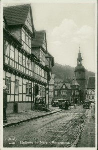 Alte Ansichtskarte Stolberg (Harz), Rittergasse