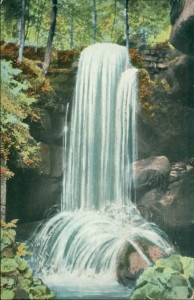 Alte Ansichtskarte Bad Schandau, Lichtenhainer Wasserfall